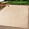 vidaXL Rug ZIZUR Beige 200x290 cm Jute Look Indoor and Outdoor