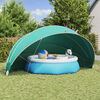 vidaXL Pool Dome Folding Manual Blue 592 x 590 x 275 cm