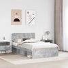vidaXL Bed Frame with Headboard Concerte 120 x 200 cm Solid Pine Wood