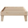 vidaXL Bed Frame without Mattress 90x190 cm Single Solid Wood Pine