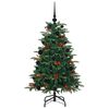 vidaXL Artificial Christmas Tree with 150 LEDs with Stand Green 120 cm