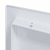 vidaXL Access Panels 2 pcs White 20 x 20 cm ABS Plastic
