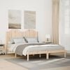 vidaXL Extra Long Bed Frame without Mattress&nbsp;140x210 cm Solid Wood