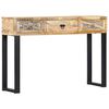 vidaXL Console Table 110x30x76 cm Solid Mango Wood