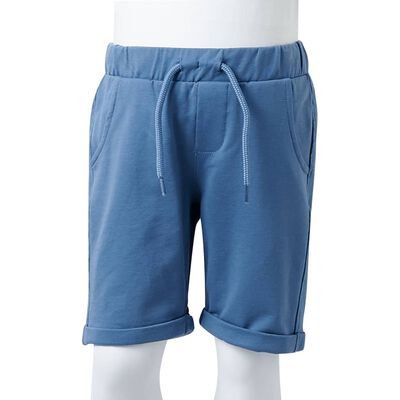 Kids' Shorts with Drawstring Dark Blue 92