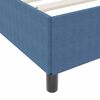 vidaXL Bed Frame Blue 160 x 200 cm Corduroy fabric