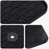 vidaXL Car Mat 3 pcs Black suitable for TRANSIT CUSTOM 2023- Rubber