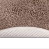 vidaXL Anti-slip Shaggy Rug Brown 160 x 160 cm PP