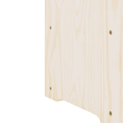 vidaXL Wine Rack 43x25x37 cm Solid Wood Pine
