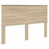 vidaXL Bed Frame with Drawer Sonoma Oak 150 x 200 cm Engineered Wood