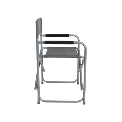 Bo-Camp Director's Chair Steel Grey
