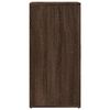 vidaXL Sideboards 2 pcs Brown Oak 59x39x80 cm Engineered Wood