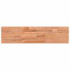 vidaXL Wall Shelf 80x20x4 cm Solid Wood Beech