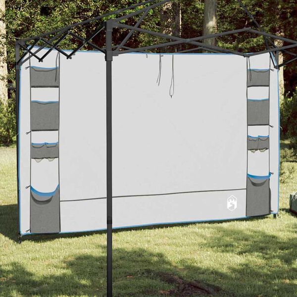 vidaXL Hanging Tent Organiser with Storage Grey 320 x 182 cm
