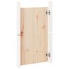 vidaXL Outdoor Kitchen Doors White 50x9x82 cm Solid Wood Pine