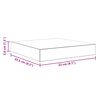 vidaXL Floating Wall Shelves 4 pcs High Gloss Black 23x23.5x3.8 cm MDF