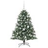 vidaXL Artificial Christmas Tree with 150 LEDs with Stand Green 120 cm