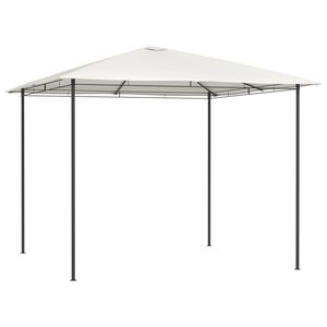 vidaXL Gazebo | Cream | Steel | 3x3m | Durable | Gazebo | Square | Modern