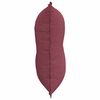 vidaXL Back Pillow Wine Red 80 x 19 x 50 cm Fabric