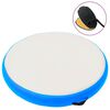 vidaXL Inflatable Gymnastic Mat with Pump 100x100x15 cm PVC Blue