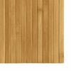 vidaXL Room Divider Bamboo Natural Width 250 cm Height 165 cm