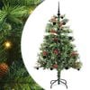 vidaXL Artificial Christmas Tree Green 150 cm PVC and Metal