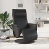 vidaXL Massage Recliner Chair Black 71 x 90 x 105 cm Faux Leather