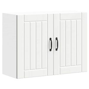 vidaXL Kitchen Wall Cabinet "Lucca" White Engineered Wood