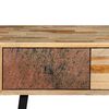 vidaXL Console Table Solid Reclaimed Teak 120x30x76 cm