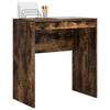 vidaXL Desk Smoked Oak 70 x 40 x 76 cm