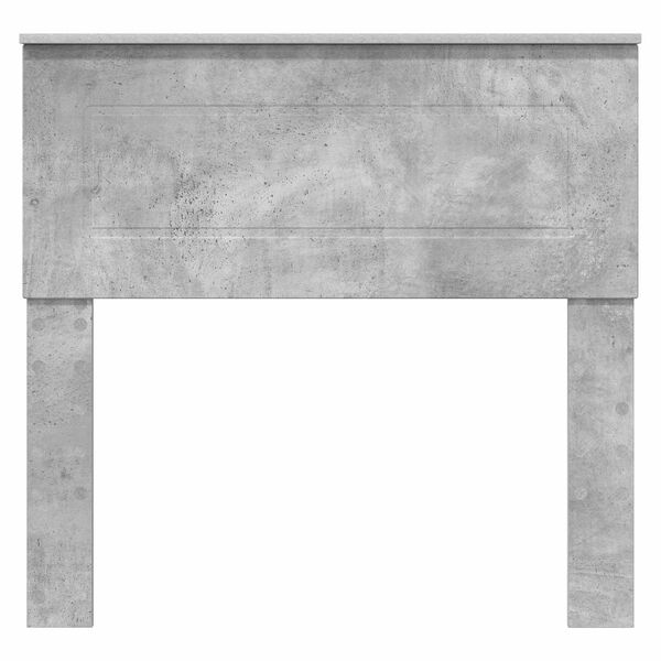 vidaXL Headboard Concrete Grey 90 cm Engineered wood