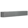 vidaXL Garden Raised Bed | Grey | Powder-coated steel | Large | Built to Last