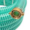 vidaXL Suction Hose with Brass Connectors 15 m 25 mm Green