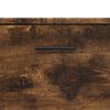 vidaXL Bathroom Cabinet with Drawer Smoked Oak 76.5 x 35 x 64 cm