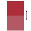 vidaXL Roller Blind Blackout Red 120x230 cm Fabric Width 116.6 cm Polyester