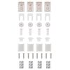 vidaXL 36 Piece Roller Blind Fittings