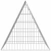 vidaXL Chicken Cage Silver 110 x 55 x 55 cm Galvanised Steel