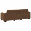 vidaXL Sofa with Cushion Brown [Faux leather and Wood]