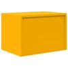 vidaXL Storage Cabinet Mustard Yellow 60 x 40 x 40 cm Steel