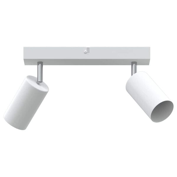vidaXL Ceiling Spotlight White 26 x 5.5 x 16.5 cm Metal