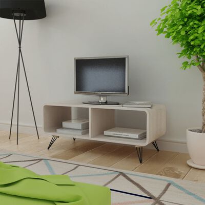 vidaXL TV Cabinet 90x39x38.5 cm Wood Grey