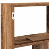 vidaXL Wall Cube Shelf 12 Compartments Old Wood Engineered Wood