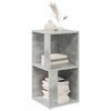 vidaXL Corner Cabinet Concrete Grey 33x33x67 cm Engineered Wood