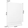vidaXL Dishwasher Panel Lyon White 45x3x67 cm Engineered Wood