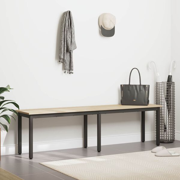 vidaXL Bench Sonoma 160 x 35 x 45 cm Engineered Wood