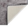 vidaXL Rug Washable Grey 400x300 cm
