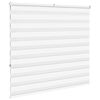 vidaXL Zebra Blind White 155x150 cm Fabric Width 150.9 cm Polyester