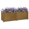 vidaXL Garden Planter Honey Brown 150x50x50 cm Solid Pinewood