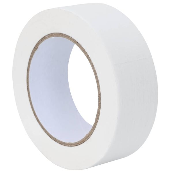 vidaXL Painter Masking Tapes 12 pcs White 38mm x 50m Paper