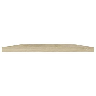 vidaXL Bookshelf Boards 4 pcs Sonoma Oak 100x30x1.5 cm Engineered Wood